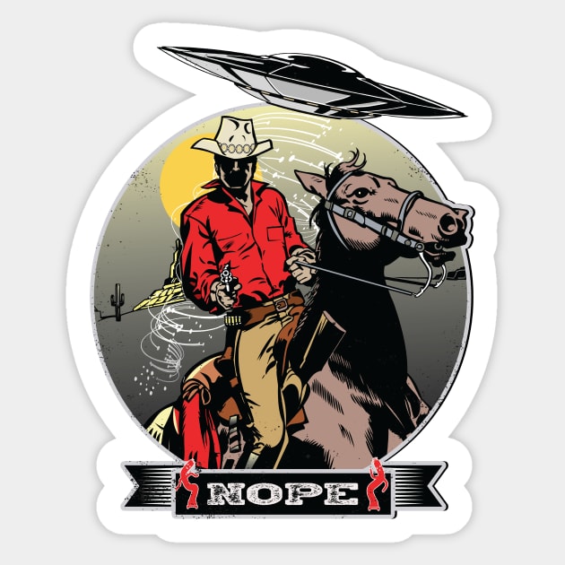 Nope. Sticker by PalmGallery